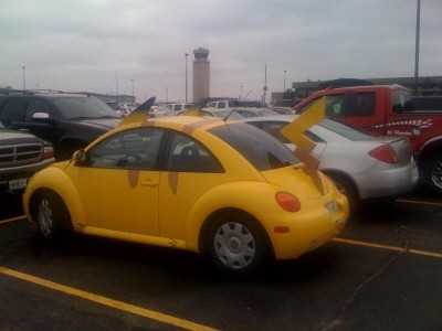 Pikachu Car