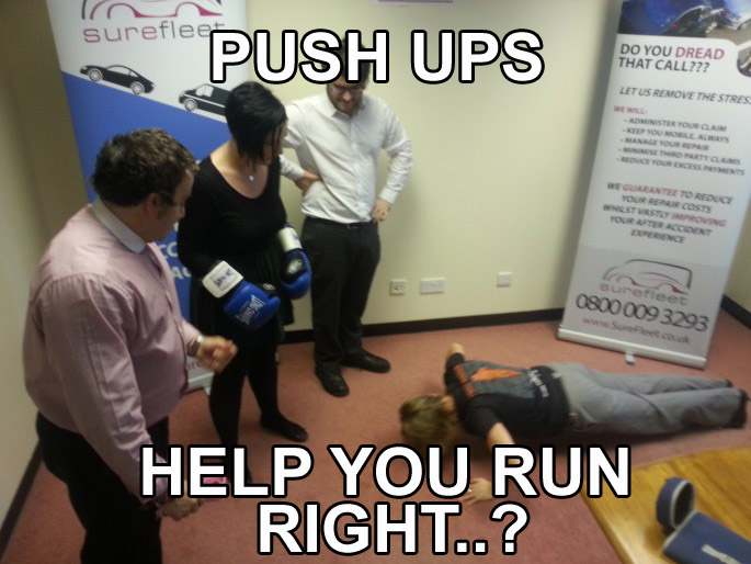 push ups